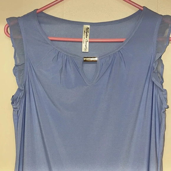 Per Seption Concept Sleeveless Blouse - Picture 2 of 9